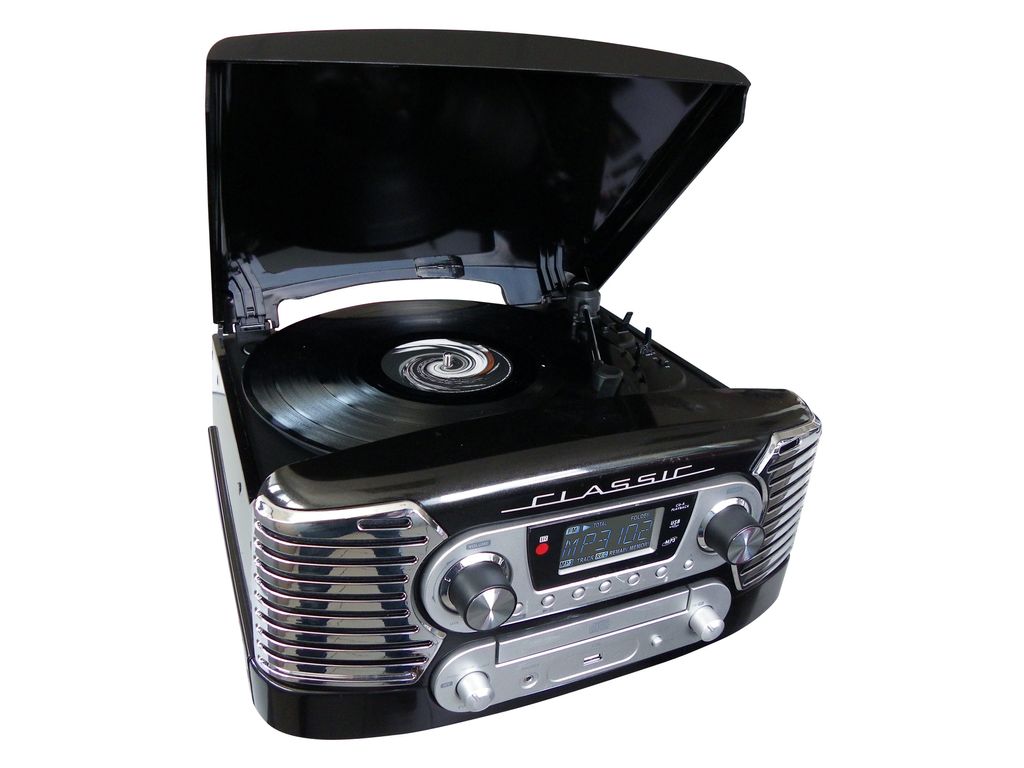 Chaines Hi-fi - Tourne-disques encodeur BIG BEN TD80NM+ saphirs