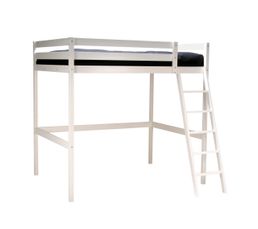Lits Superpos�s Et Mezzanines - Mezzanine 140 X 190 cm Bucky 2 blanc