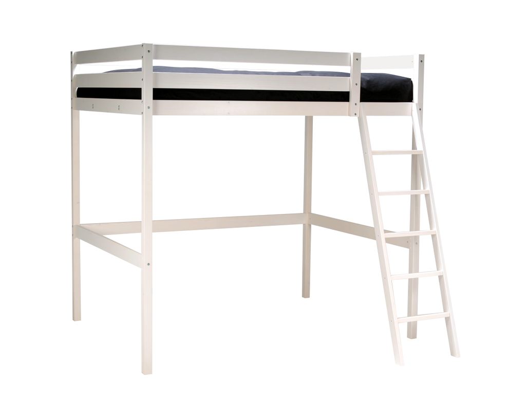 Lits Superpos�s Et Mezzanines - Mezzanine 140 X 190 cm Bucky 2 blanc