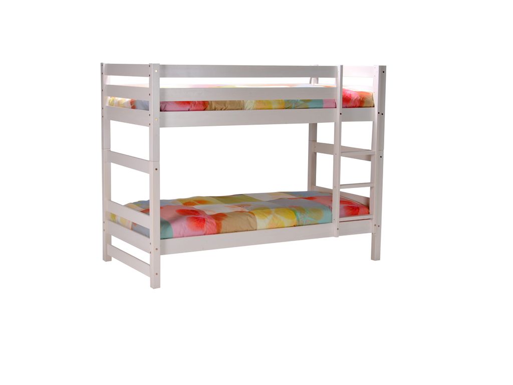Lits Superpos�s Et Mezzanines - Lit superpos� 90x190 cm BUCKY 128438 Blanc