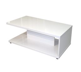 Tables Basses - Table basse ETNEA Blanc brillant