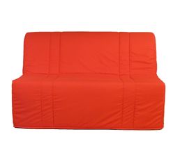 Banquettes - Banquette-lit BZ EMILIE Tissu A204 Rouge
