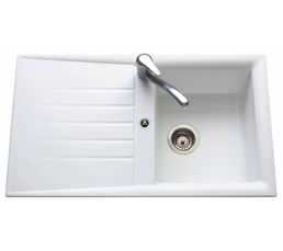 Evier 1 bac  1 égouttoir POLKA 275006 / Blanc