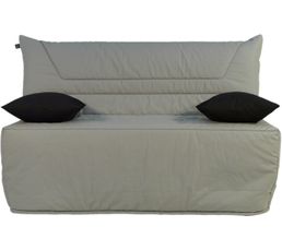 Banquette-lit BZ CELINA 2 Tissu A967/A150 Gris clair