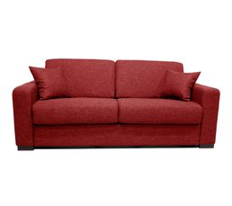 Canap�s - Convertible 3 places NICARAGUA Tissu Struktura Rouge