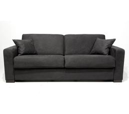 Canap�s - Convertible 4 places NICARAGUA Tissu microfibre Anthracite