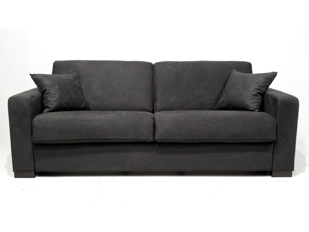 Convertible 4 places NICARAGUA Tissu microfibre Anthracite