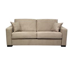Canap�s - Convertible 3 places NICARAGUA Tissu microfibre Chamois