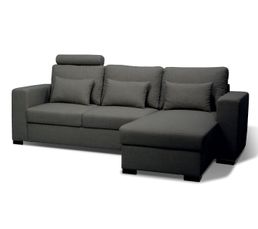 Canap�s - Angle convert.Méridien.révers. GIANNI Linoso Anthracite