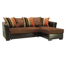 Angle convert.m�rid.r�versible SANTIAGO Look Brun/Tissu Chicago Beige