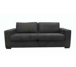 Convertible 3 places ISADORA Tissu Anthracite