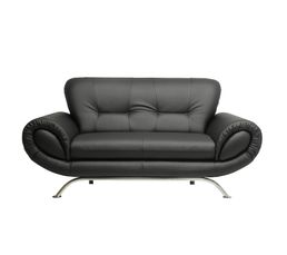 Canap�s - Canap� 2 places JUMBO Polyur�thane noir