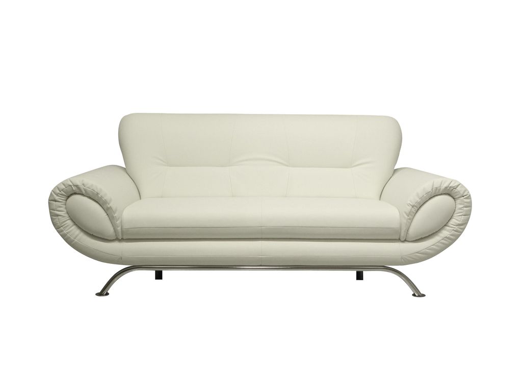 Canap�s - Canap� 3 places JUMBO Polyur�thane blanc