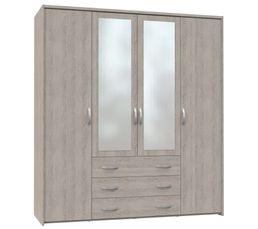 Dressings - Rgt 4P/2 miroirs + 3T NOW 453065 CHENE