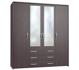 Dressings - Rgt 4P/2 miroirs + 3T NOW 453069 WENGE