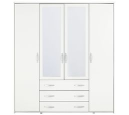 Dressings - Rgt 4P/2 miroirs + 3T NOW 453070 BLANC
