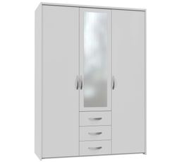 Dressings - Rgt 3P/1 miroir + 3T NOW 453115 BLANC