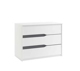 commode 6 tiroirs blanche but