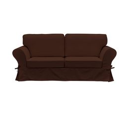 Housses canap�/convertible 3P CLARA Coloris marron
