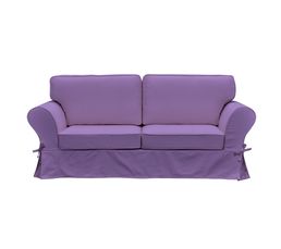 Housses canap�/convertible 3P CLARA Coloris lilas