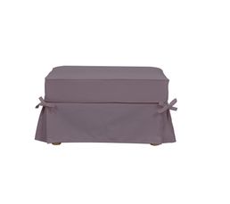 Housse pouf CLARA Coloris taupe