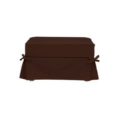 Housse pouf CLARA Coloris marron