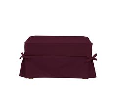 Housse pouf CLARA Coloris Prune