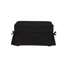 Housse pouf CLARA Coloris noir