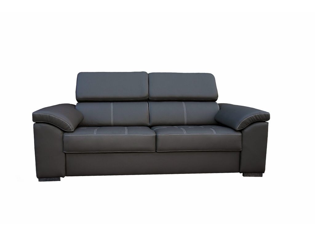 Canap�s - Canap� convertible 2 places ARTIC Polyur�thane gris Ardoise