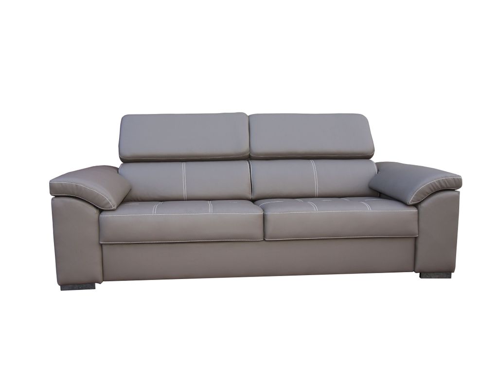 Canap�s - Canap� 3 places ARTIC Polyur�thane Taupe