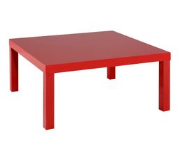 Tables Basses - Table basse GM carr�e laqu�e NEXT Rouge