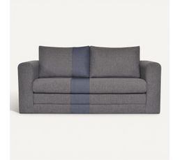 Canap�s - Canap� 2 places convertible BRAVO Gris/ Bleu
