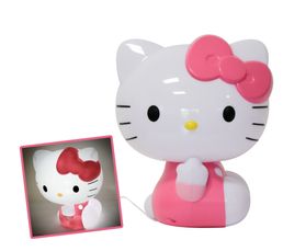 Luminaires Enfants - Lampe enfant KELLO KITTY 3D Rose