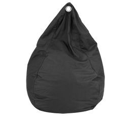 Poufs & Poires - Poire D90 x H110 cm PAOLA Noir