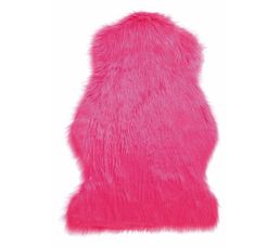 Tapis - Fausse fourrure 70 x 90 cm Fuchsia