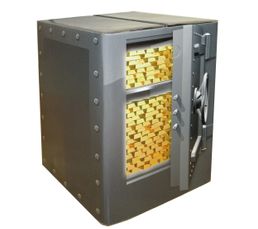 Pouf COFFRE FORT Imprim�