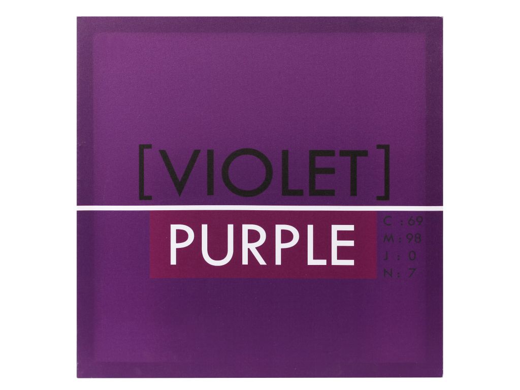 Toiles - Toile 50X50 COLORS Violet