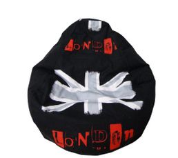 Poufs & Poires - Poire Ø.80X H.105 cm SOHO UK imprimé