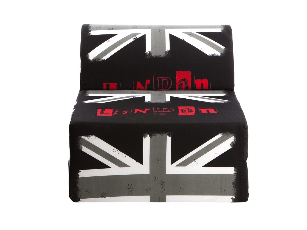 Poufs & Poires - Chauffeuse 57,5 cm SOHO UK imprim�