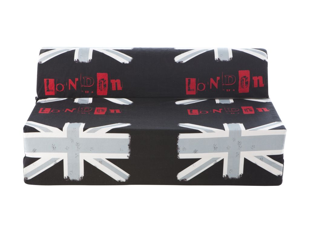 Poufs & Poires - banquette l.115-H.48-L.75 SOHO UK imprim�