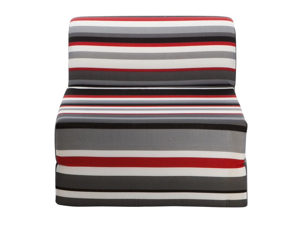 Poufs & Poires - Chauffeuse L.57,5 cm RAYURE Imprim�