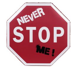 Luminaires Enfants - Lampe � poser STOP Rouge