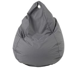 Poufs & Poires - Poire � 90 - H. 110 cm PAOLA grise