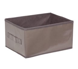 Instant Promo - Bac de rangement DIAM Intiss� Taupe