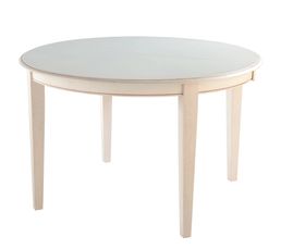 Tables - Table ronde OLIVIA Bois / Blanc
