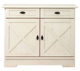 Buffets - Buffet 2 portes / 2 tiroirs OLIVIA BUFFET Chêne blanchi