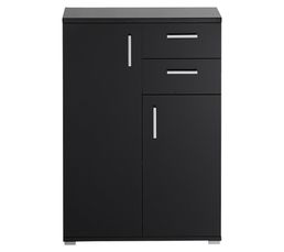Rangement 2P/2T GLOSS 808494 Noir brillant