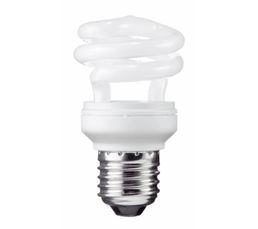 Ampoule Mini Twist 11W E27 Blanc Froid