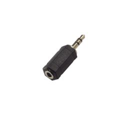 Connectiques Audio Video - Adaptateur audio HAMA Jack Stereo 3,5 m�le/3,35 fem
