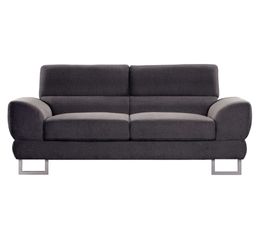 Canap� fixe 2 places CALYPSO Tissu Gris